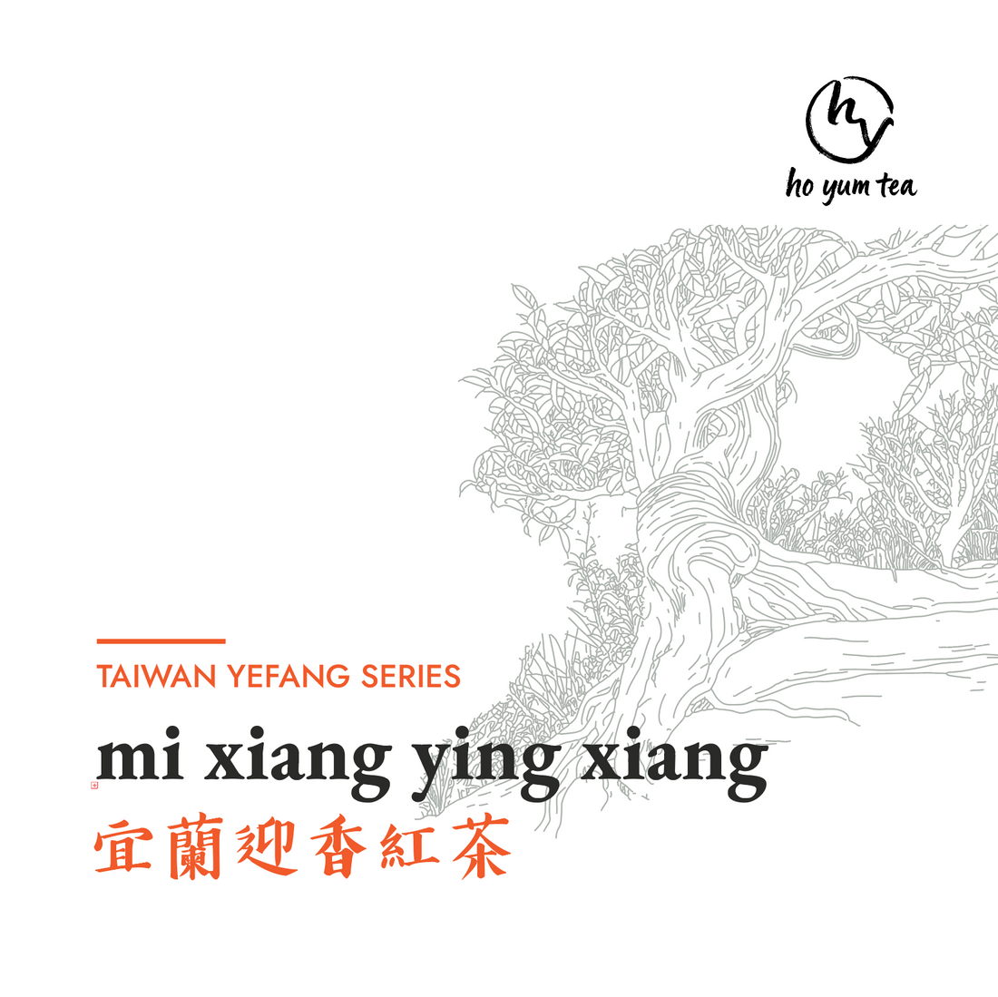 mi xiang yin xiang - natural taiwanese red tea