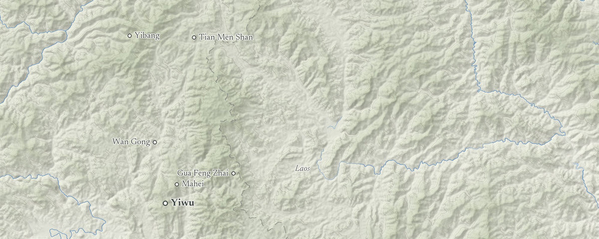 yiwu terroir map strip